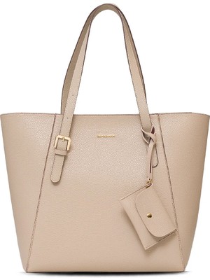 U.s. Polo Assn. Kadın Omuz Çantası Bej US25551 – Günlük Şık Tasarım, Hafif ve Kullanışlı