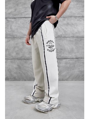 "weirdx" Grafik Baskılı Oversize Eşofman Altı