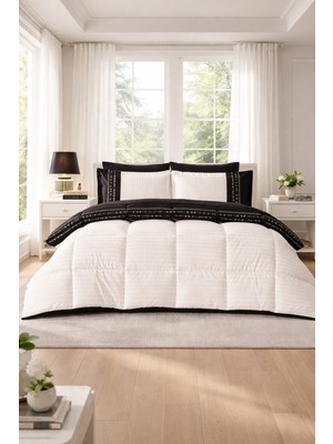 Özdilek Destaque Uyku Seti Çift Kişilik - Siyah