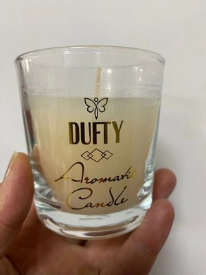 Elif Aksesuar Dufty Vanilya Kokulu Bardak Mum