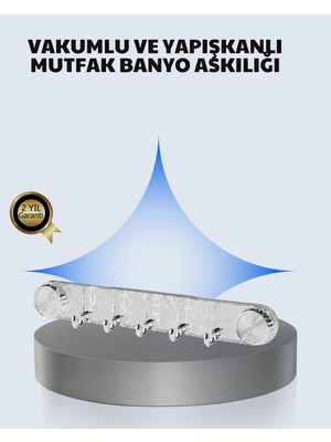 Kaia Life Aletsiz Montaj Vakumlu Yapışkanlı Askı Aparatı