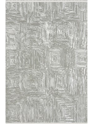 Woolen Halı Palace Modern Akrilik Halı 4860 Gri