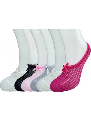 Marsilyan 6 Adet Fiyonklu File Kadın Babet Çorap