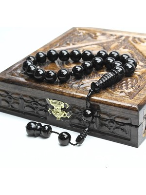 Blackcraft Erzurum Oltu Taşı Sistemli Imame Maskot Boy Tespih