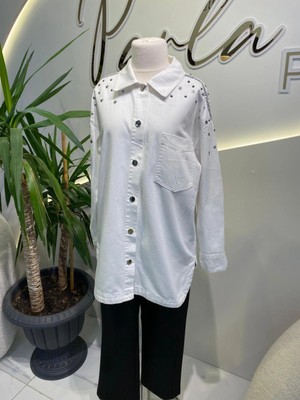 My City Taşlı Gömlek Kap