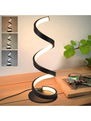 Shoplet Buğz Kıvrımlı Spiral Gece Lambası