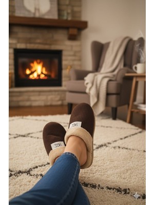 Pearnight Kadife Kadın Ev ve Çehiz Terliği