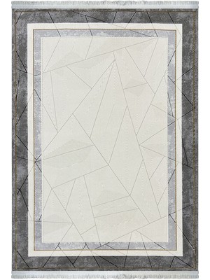 Woolen Halı Pera Akrilik Halı 4503 Gri