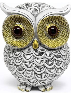 Shoplet Buğz 19X16 cm Polyester Baykuş Figürü