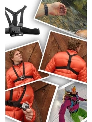 Shoplet Buğz Aksiyon Kamerası Göğüse Sabitleme Kemeri