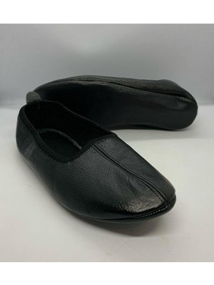 Waykon Hakiki Deri Hac Umre Tavaf Patiği ve Ev Ayakkabısı