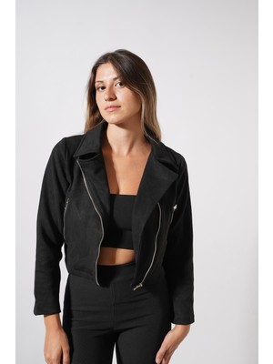 Ckm Moda Arper Yüksek Kalite Kadın Ceket Siyah