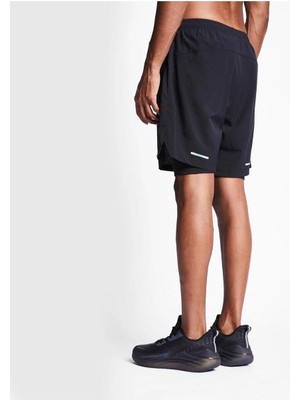 Lescon 24B-1007 Erkek Koşu Taytlı Şort