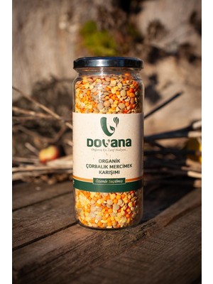 Dovana Organik Çorbalık Mercimek Karışımı ( Sarı Mercimek-Kırmızı Mercimek-Yeşil Mercimek)