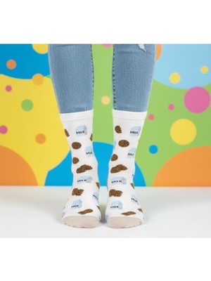 Baff Cookie Desenli Çorap 39-42