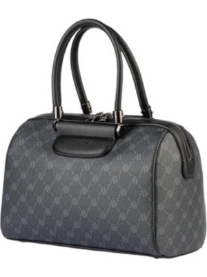 Armine 396 Kadın Omuz Çantası Nokta Siyah