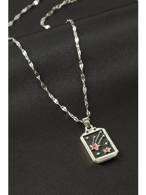 Marsilyan Lüks Çelik Tarot Kolye