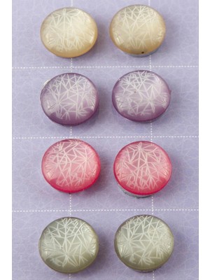 Marsilyan Çizgili Desenli Kupa Eşarp Mıknatısı 1 Adet