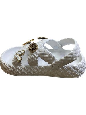 Güven Kundura Kadın Eva Taşlı Sandalet