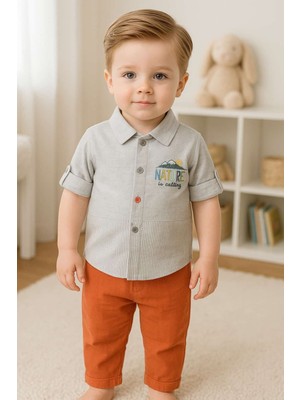 Bebezade Erkek Bebek Nature Is Calling 2li Takım