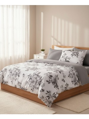 Harikabirev |çift Kişilik Nevresim Takımı Lastikli Pamuklu Çarşaf Nevresim Seti |çknt