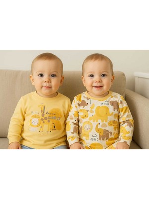 Bebezade Erkek Bebek 2'li Sweat