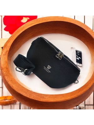 Valentina Victoria Valvic Hakiki Deri Yumuşakbel ve Çaprazçanta