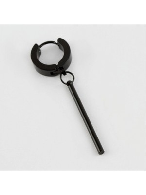 Marsilyan Çubuk Figürlü Çelik Erkek Küpe 1 Adetc