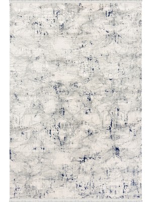 Woolen Halı Rustik Akrilik Halı 3203 Mavı