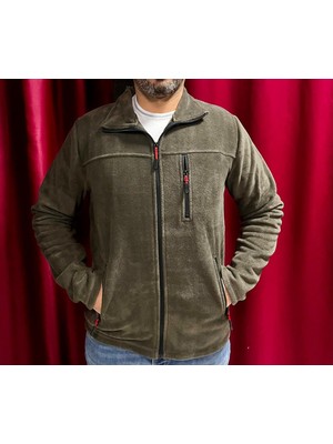 Erdemoğlu 3 Cepli Tam Fermuar Polar