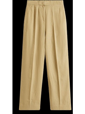 Tommy Hilfiger Kadın Bej Tommy Hilfiger Ess Lınen Taılored S, Aeh Bej Kadın Pantolon