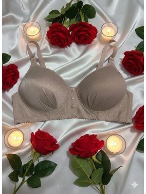 Boston Önden Çıtçıtlı (Düğmeli) Sütyen