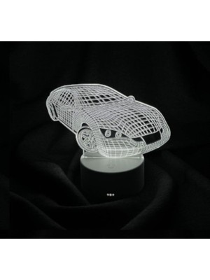 Online Home Market Deyhome 3D LED Gece Lambası – Film & Anime Temalı  Dokunmatik Kontrol | 3 Renk Işık | USB & Pilli Kullanım