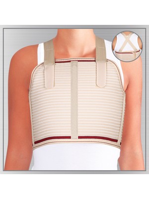 Özbience Konforlu Destekli Büyük Beden Göğüs Korsesi Xl