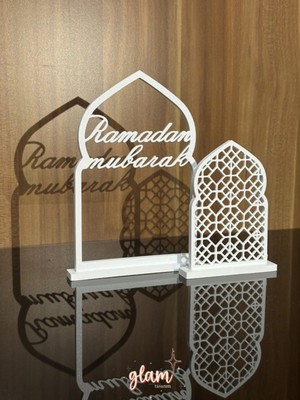 Allians Ramazan Mubarak 2’li Set, Ramazan Ayı Süsleri, Bayram Dekorasyonu