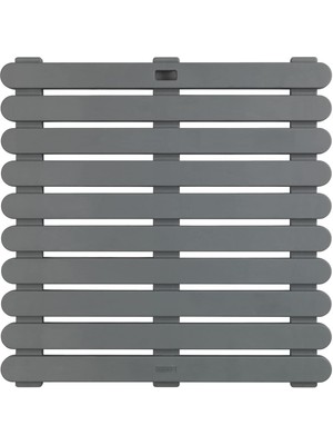 Braventa Collection Wenko Iç ve Dış Mekan Banyo Paspası Gri 55 x 55 cm Duş Paspası, Duş Paspası, Banyo Paspası, Yüzme Ha