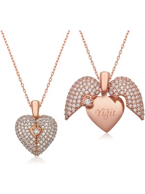 Bazarhane Gümüş Kalbimdeki Sır Kolye