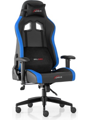 Braventa Collection Xdrive 15'li Profesyonel Oyuncu Koltuğu Mavi/siyah
