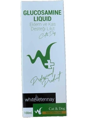 Braventa Collection W+ Whiteveterinay Glucosamine Liquid Cat&dog 100 ml (Kedi ve Köpekler Için Eklem ve Kas Desteği)