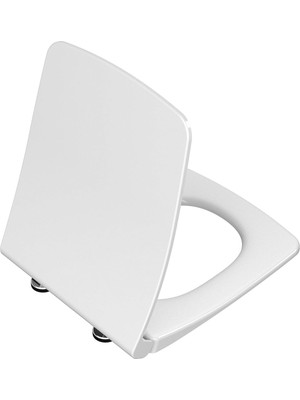 Braventa Collection Vitra Metropole 122-003-009 Yavaş Kapanır Slim Klozet Kapağı, Beyaz