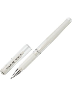 Braventa Collection Uni-Ball UM-153 Uniball Signo Broad 1.0 Davetiye Kalemi, 1.0 mm Uç, Beyaz