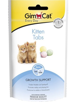 Braventa Collection Gimcat Kitten Tabs Ödül Tableti 40 gr - Yavru Kediler Için