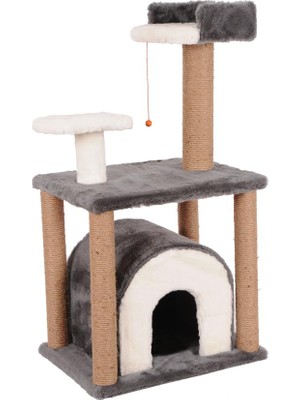 Braventa Collection Mio Kedi Tırmalama, Efes, Gri