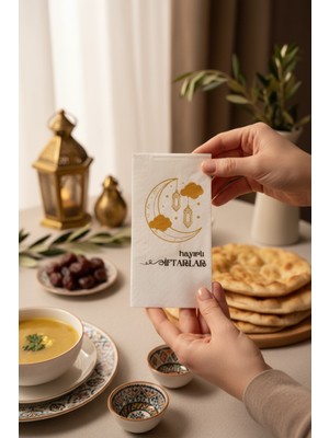 Allians Ramazan Temalı Desenli Iftar Peçetesi 25'li Paket