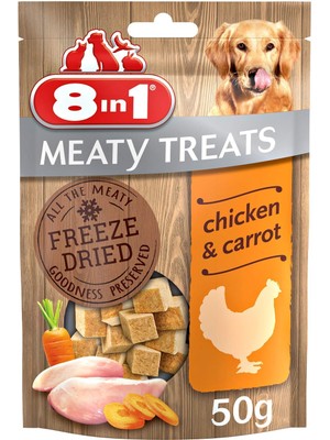 Braventa Collection 8in1 Freeze Dried Chicken Carrot 50G