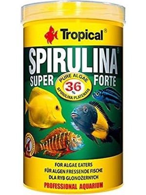 Braventa Collection Tropical Super Spirulina Forte Pul Yem 100GR Kovadan Bölme