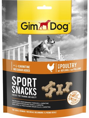 Braventa Collection Gimdog Sportsnacks Tavuk & L-Carnitinli Köpek Ödül Tableti, 150 G