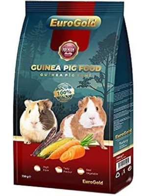 Braventa Collection Eurogold Guinea Pig Yemi, Kurutulmuş Sebzeli, 750 gr
