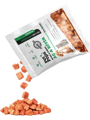 Braventa Collection Petpops Aç Bitir Dana Ciğer Tek Paket Freeze Dry Kedi & Köpek Ödül Maması –%100 Doğal ve Katkısız