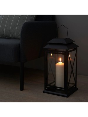 Allians Natürel Fenomen Blok Mum 70 Saat, 19 Cm, Şık ve Uzun Süreli Aydınlatma